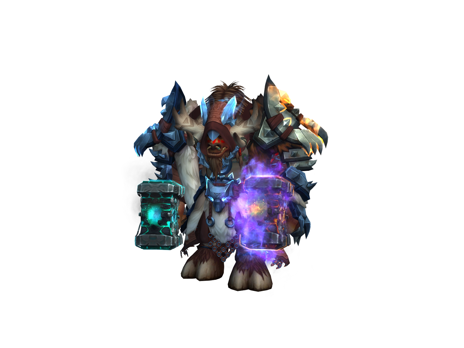 Forji 3D character render