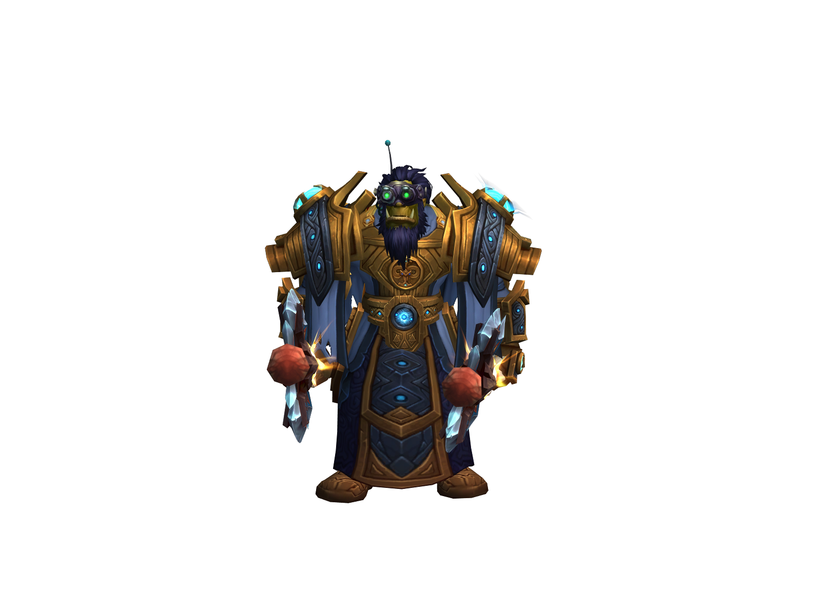 Makitah 3D character render