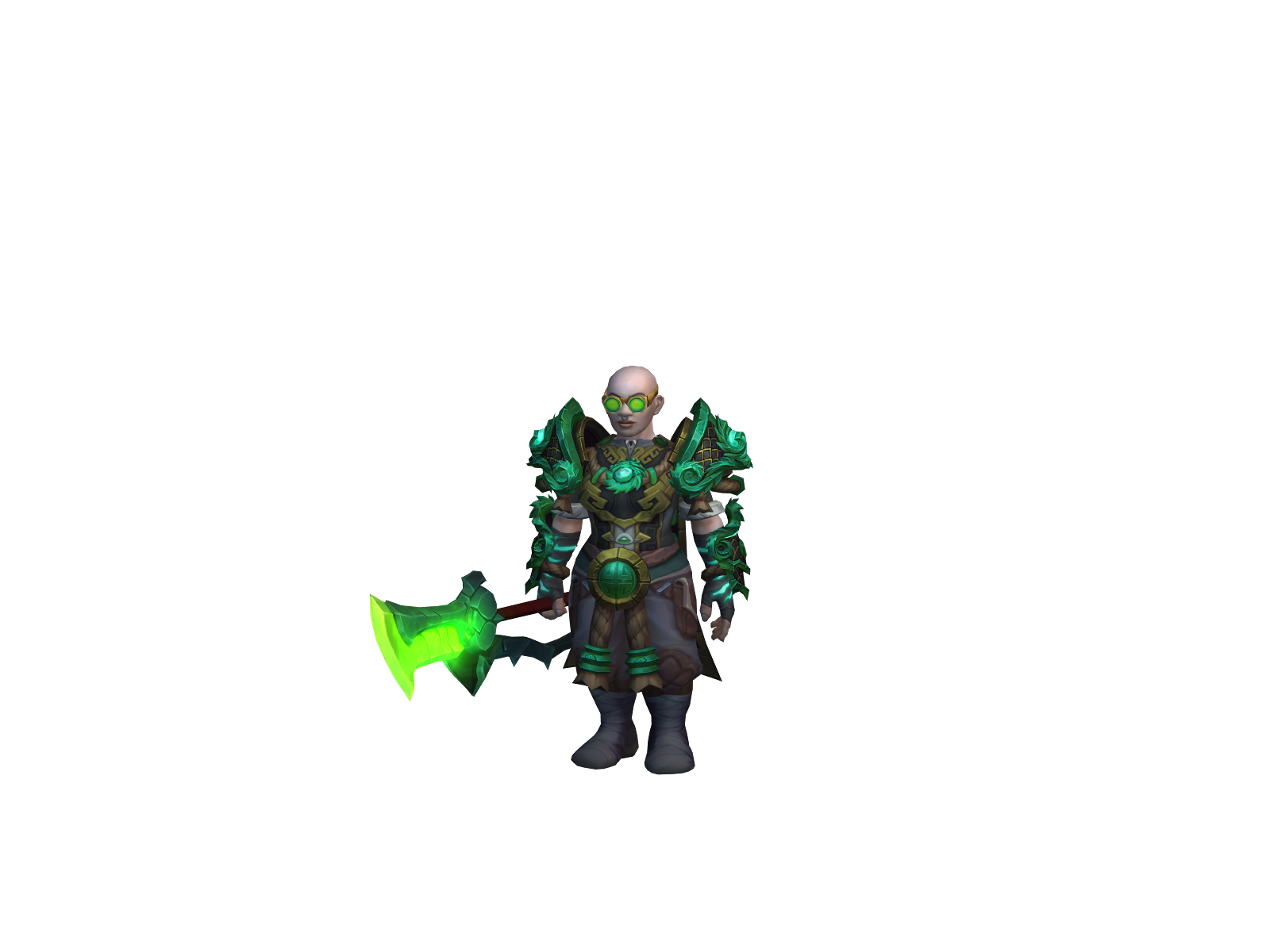 Owlchi 3D character render