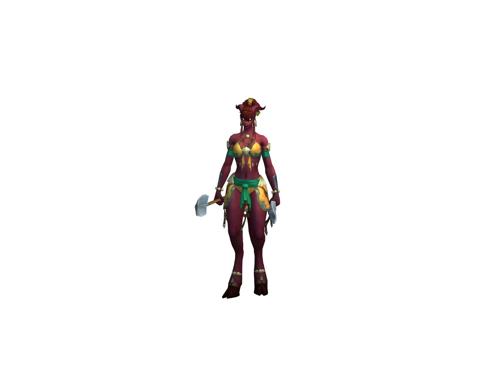 Tasuul 3D character render