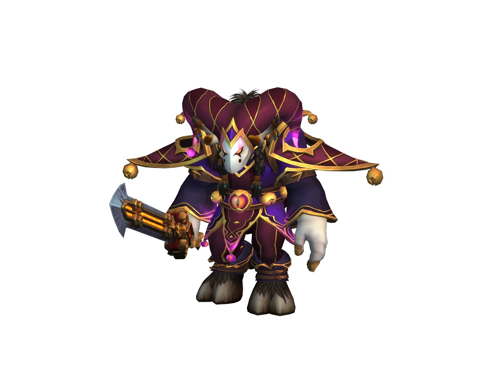 Frostyknips 3D character render