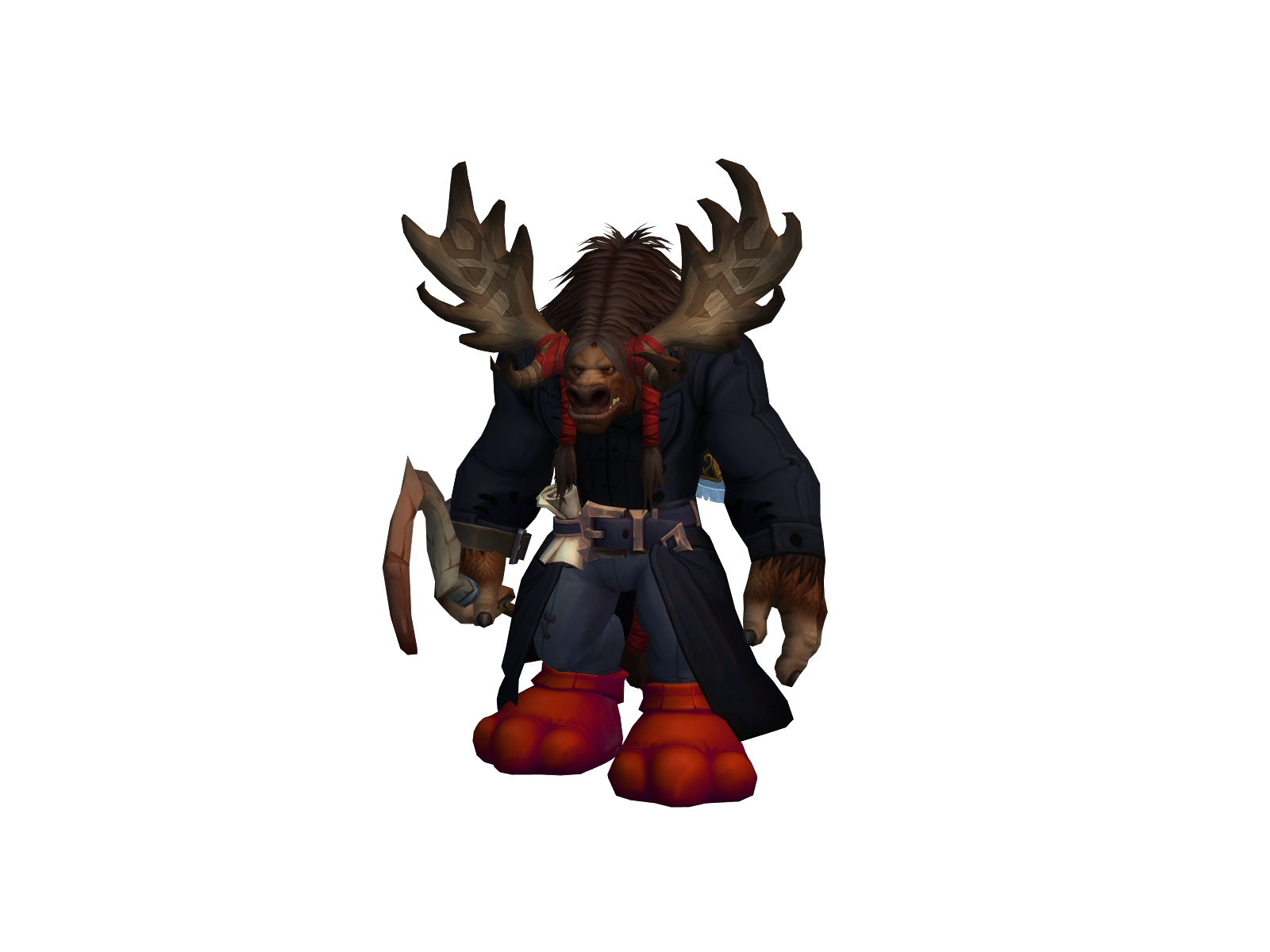 Mosway 3D character render