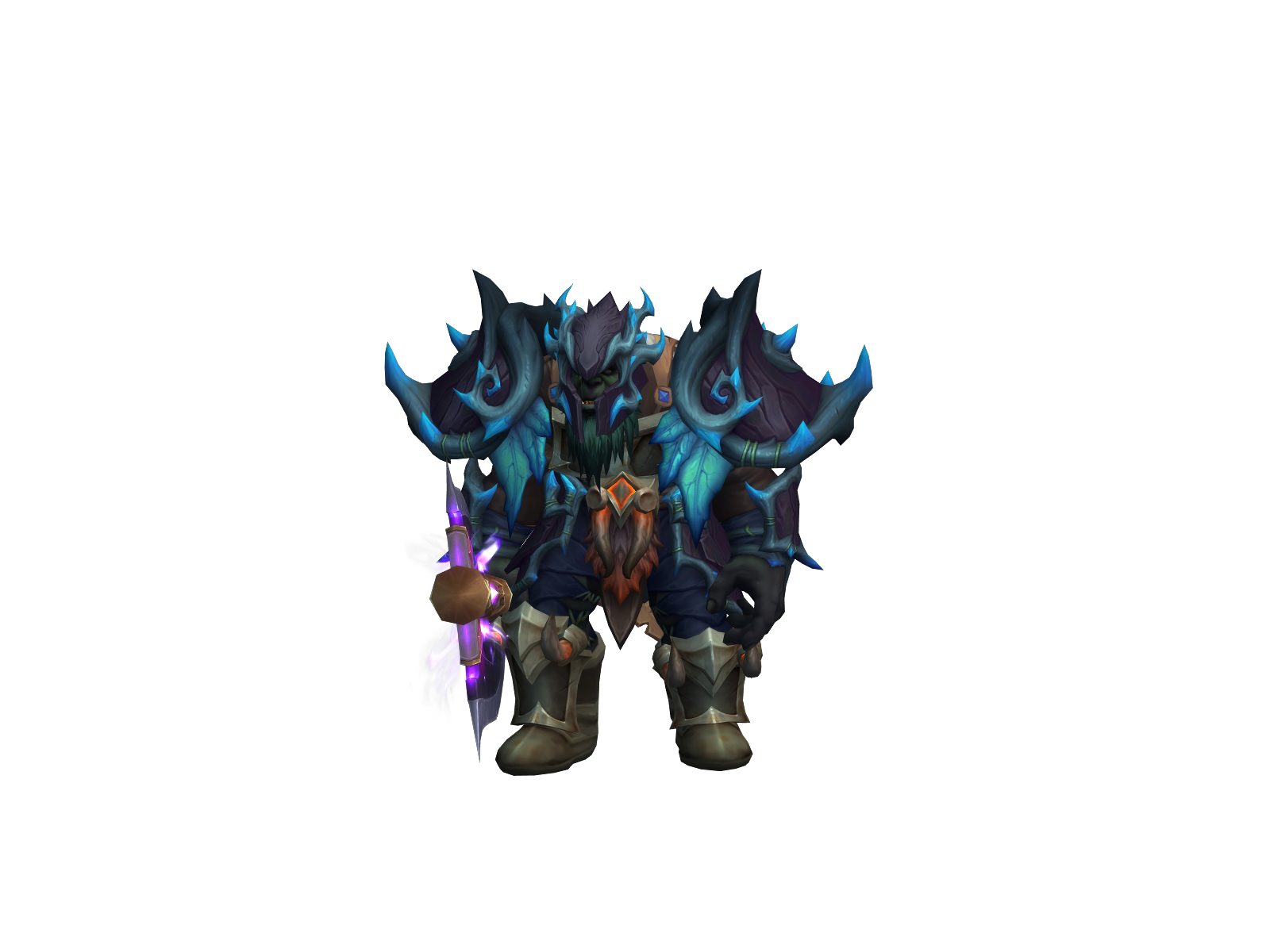 Dranogar 3D character render