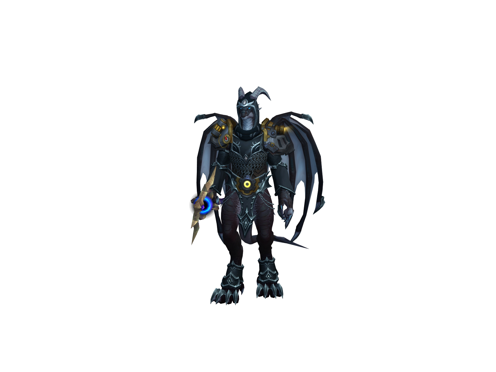 Zeraller 3D character render