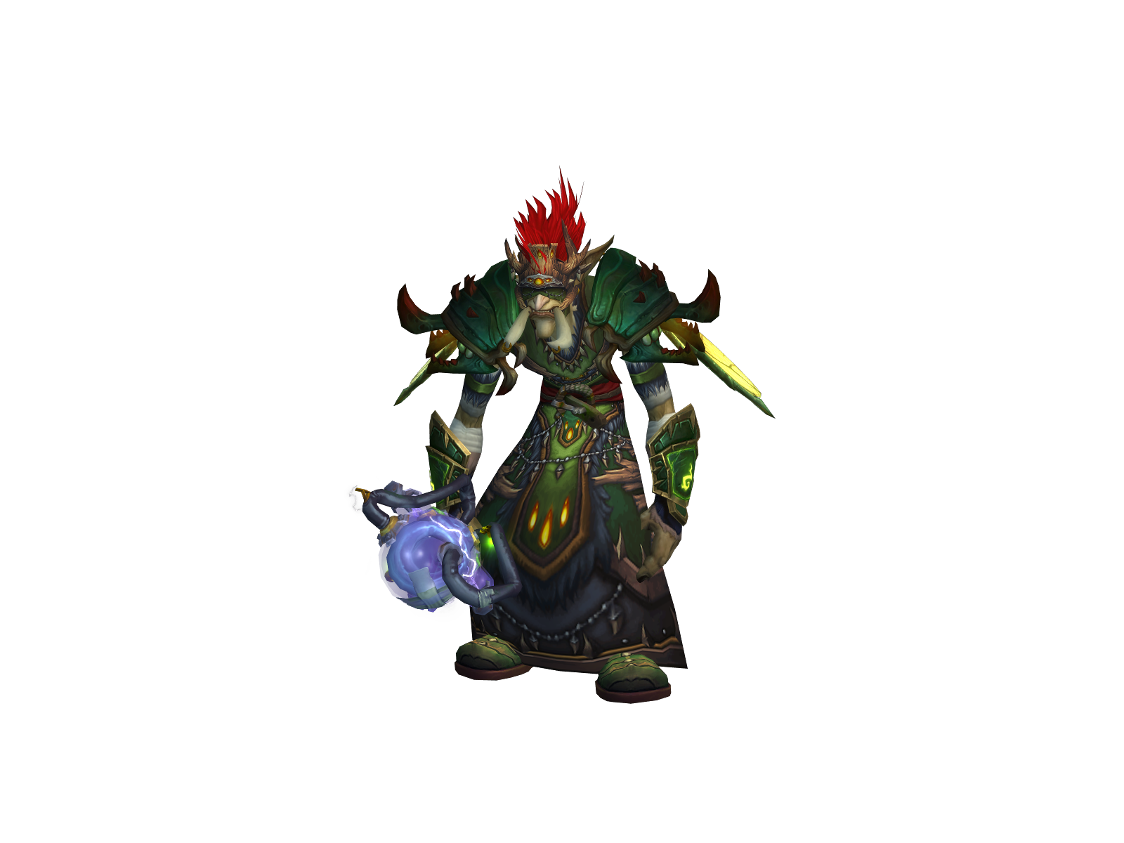 Fleabobagins 3D character render