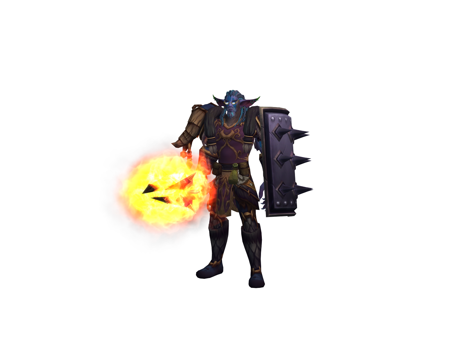 Wîndshear 3D character render