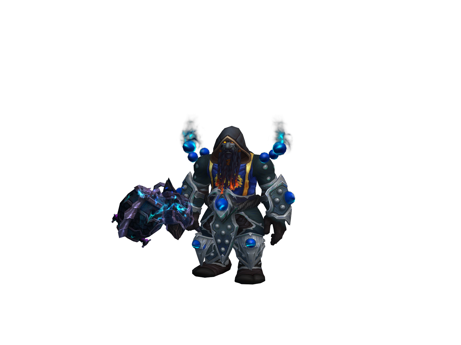 Irøntoe 3D character render