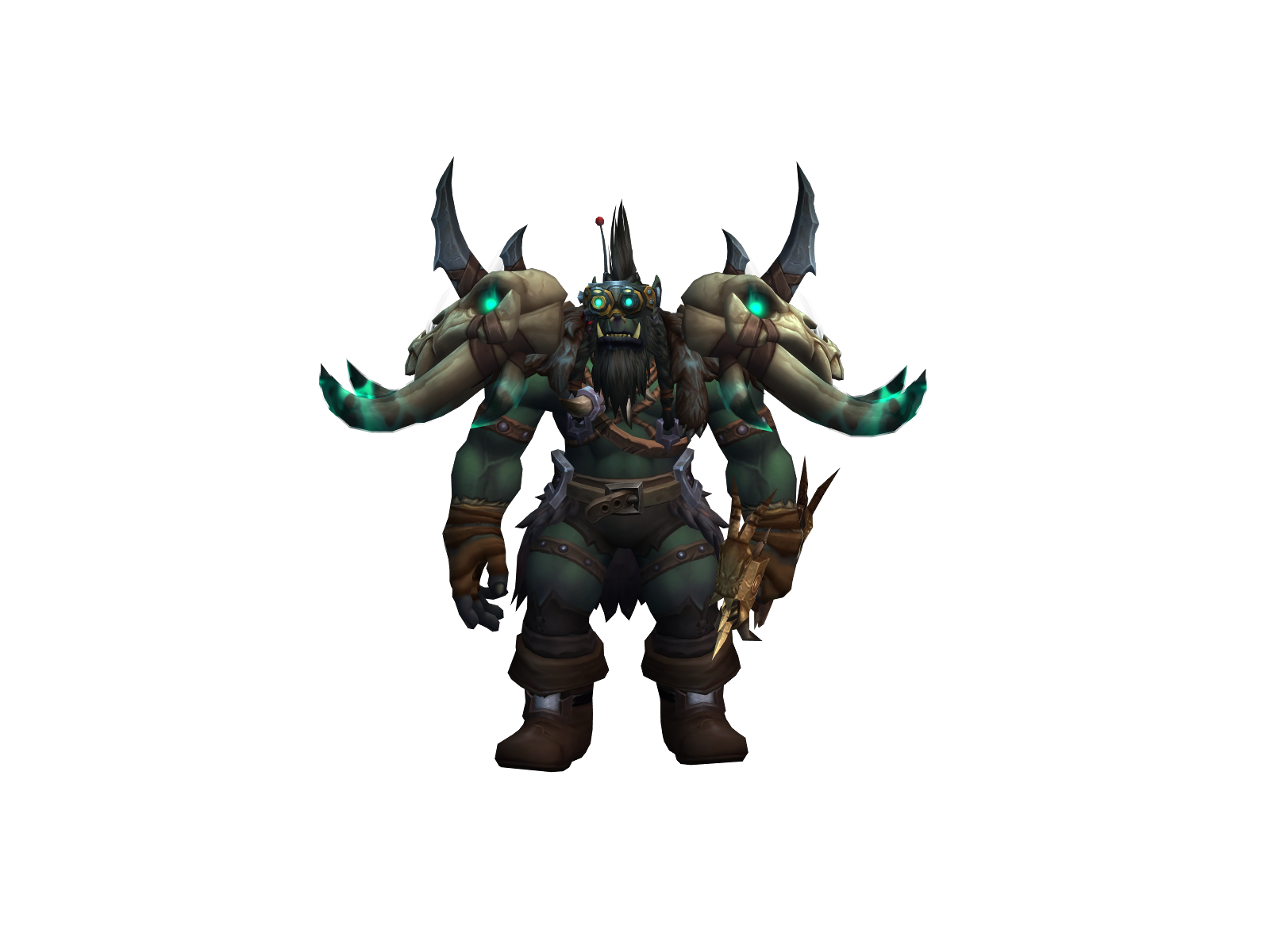 Optix 3D character render