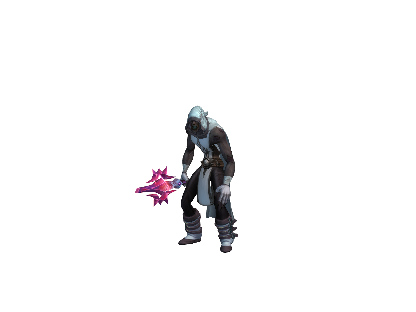 Skiggy 3D character render