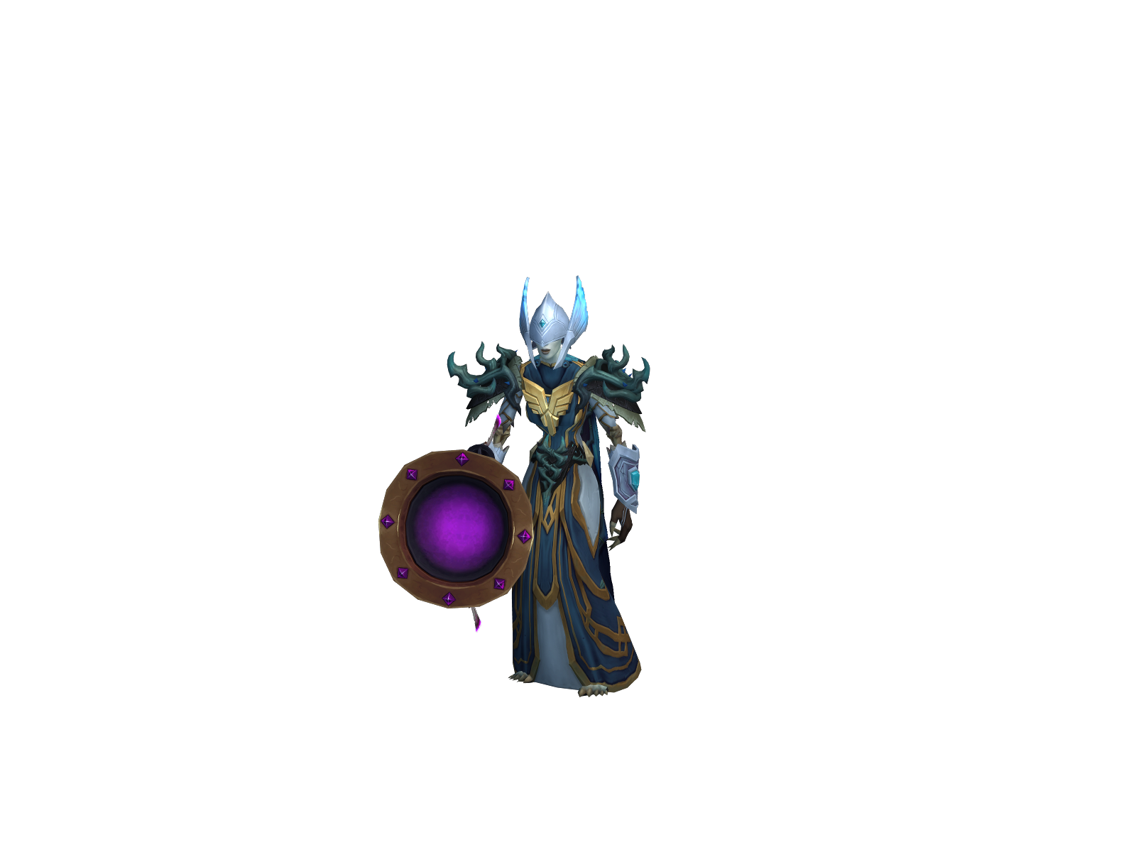 Neferusobek 3D character render