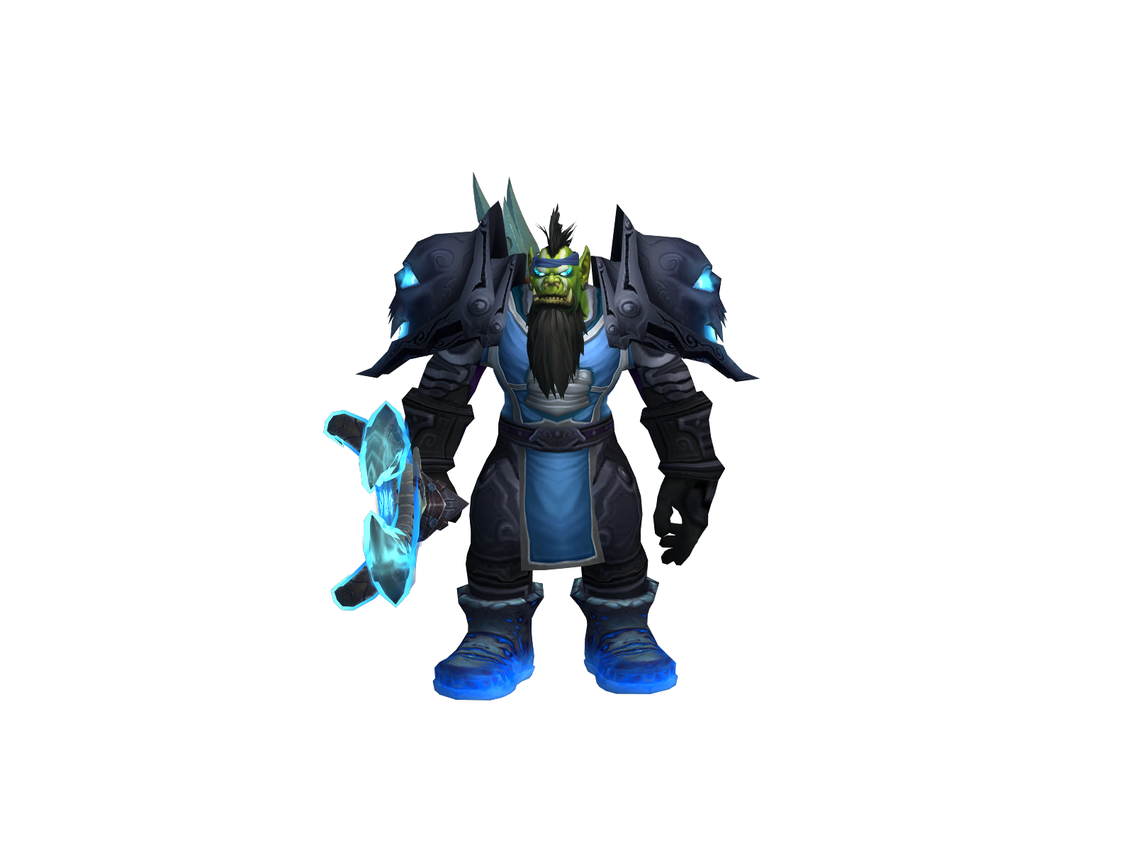 Corruptx 3D character render