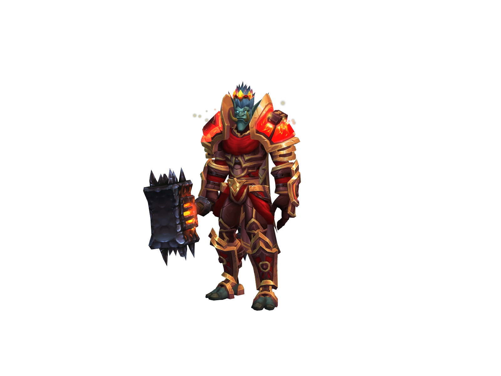Hammatyme 3D character render