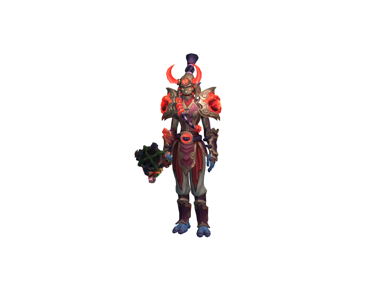 Nimbled 3D character render