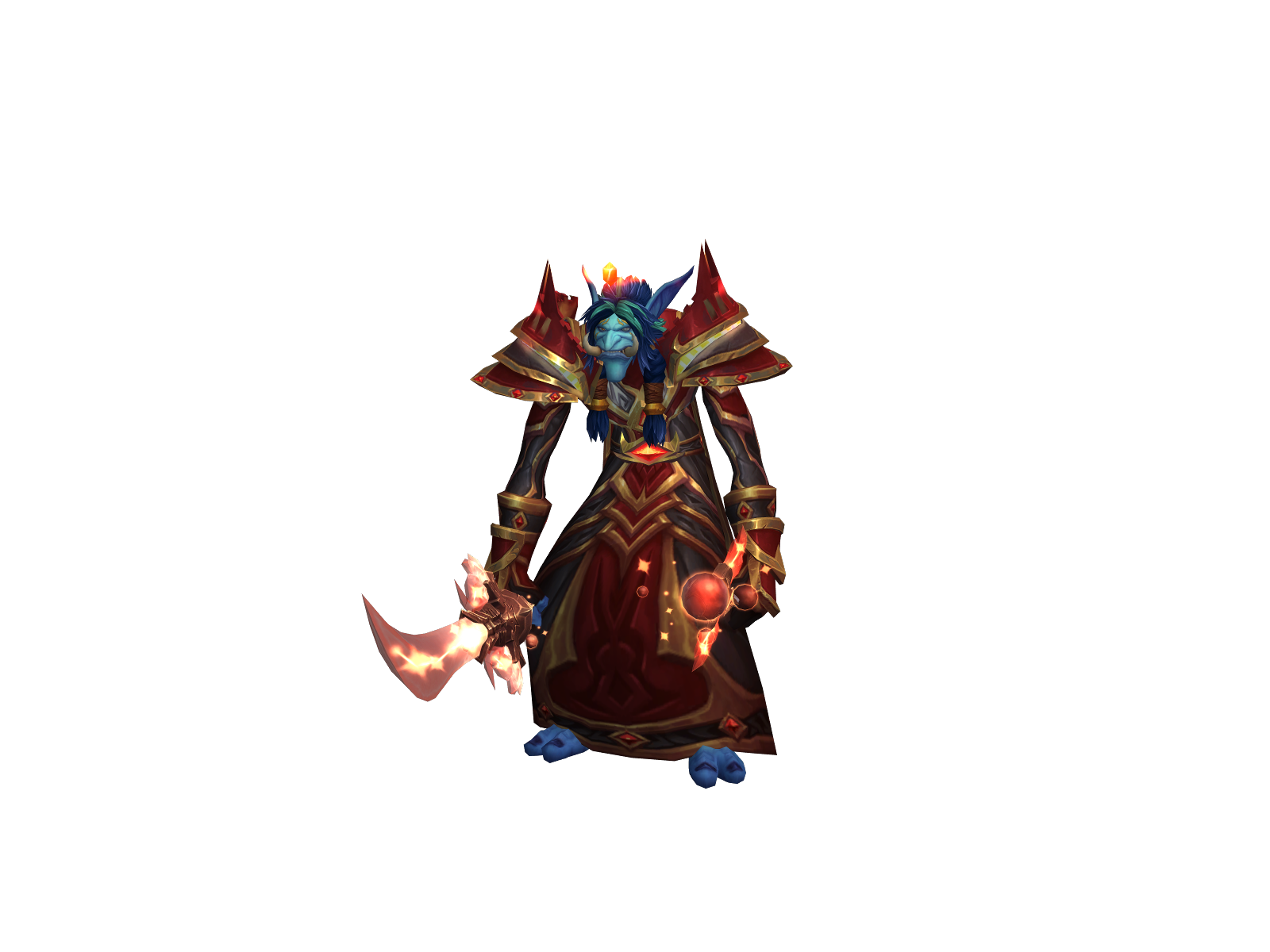 Faraksis 3D character render
