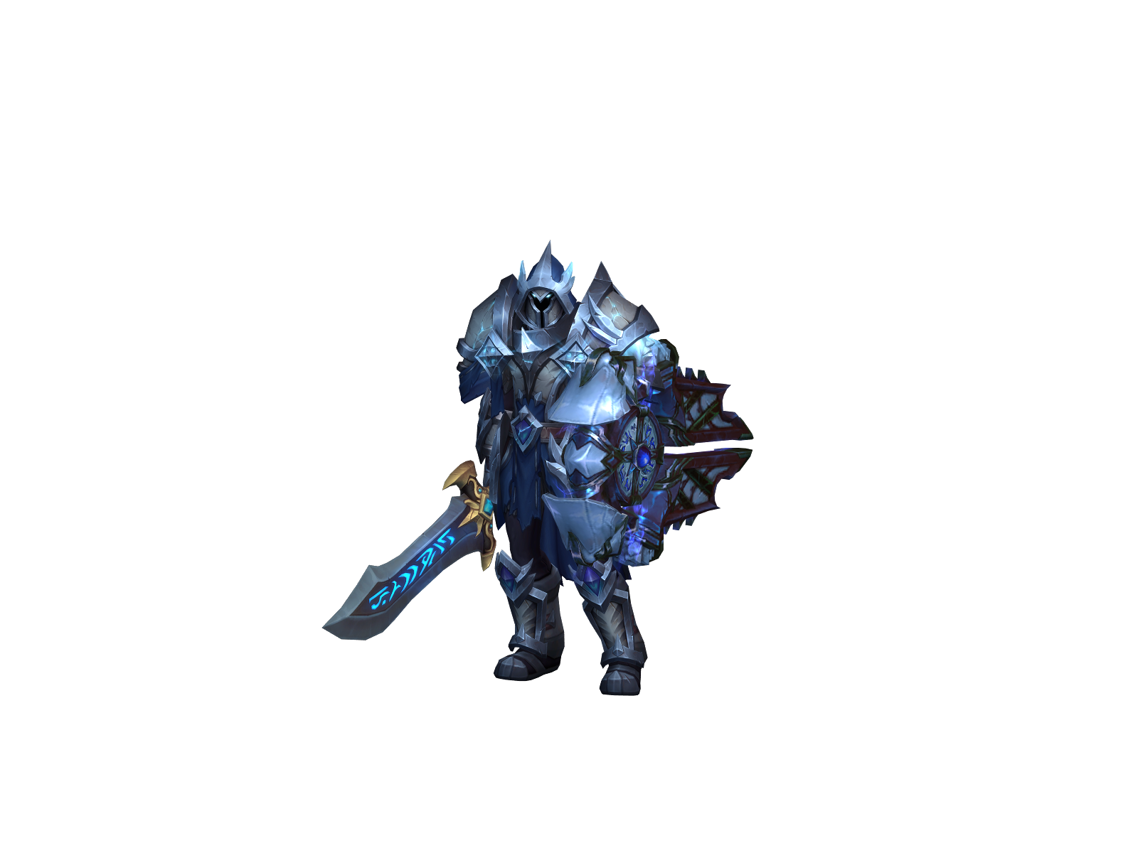 Axepally 3D character render