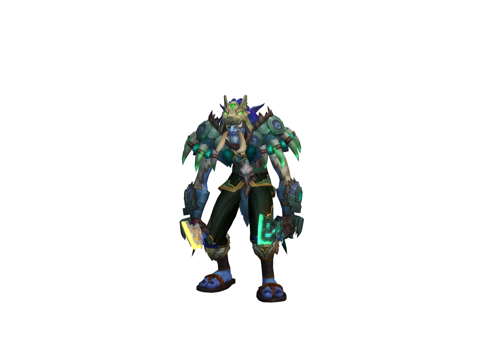Zuntrax 3D character render
