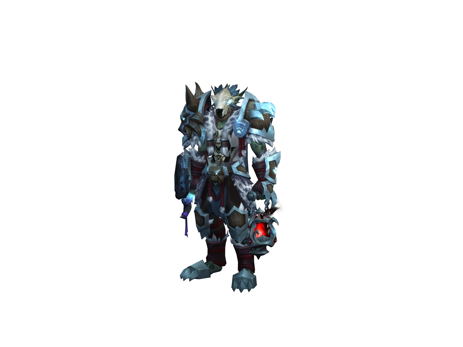 Beardsowl 3D character render