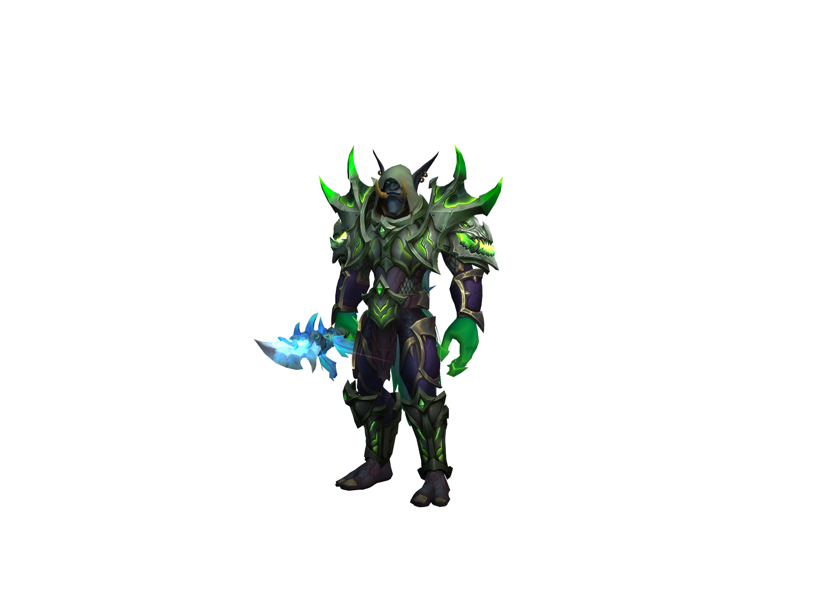 Bereaver 3D character render