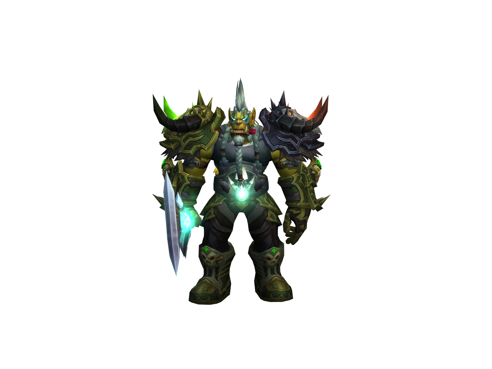 Muraza 3D character render