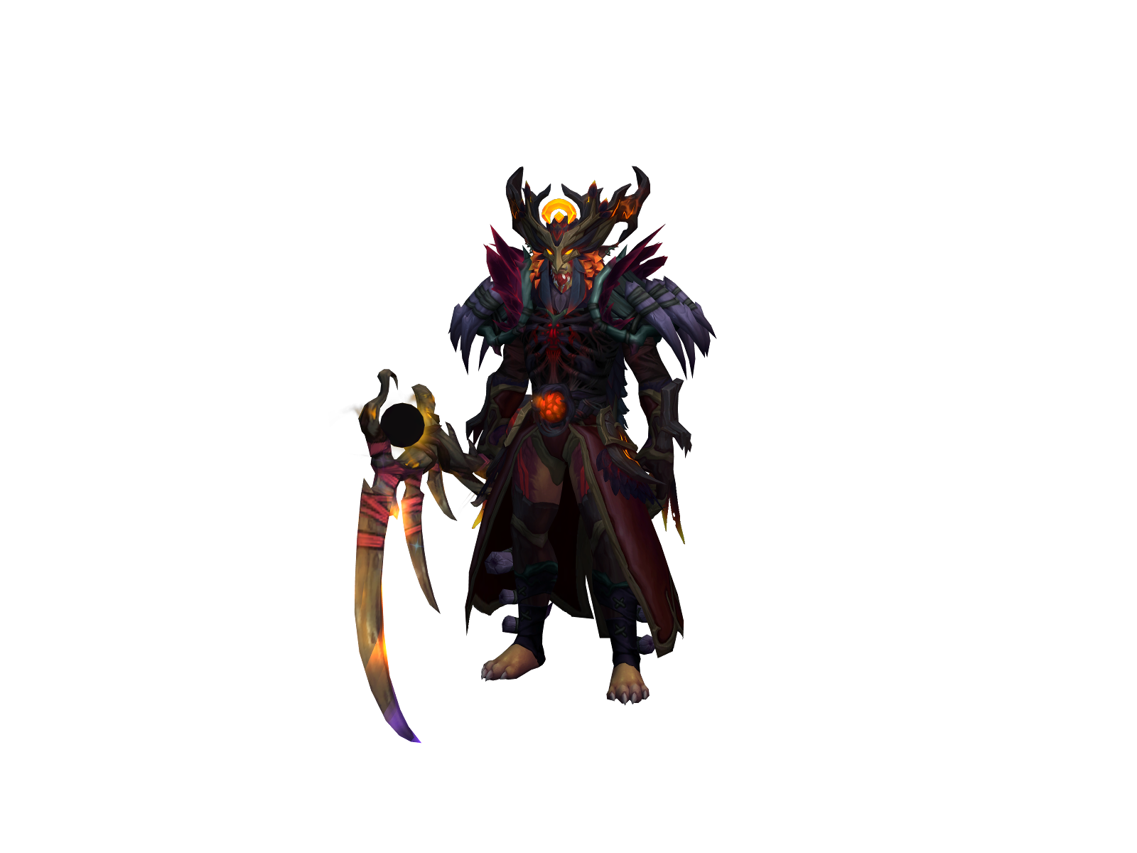 Doomstar 3D character render