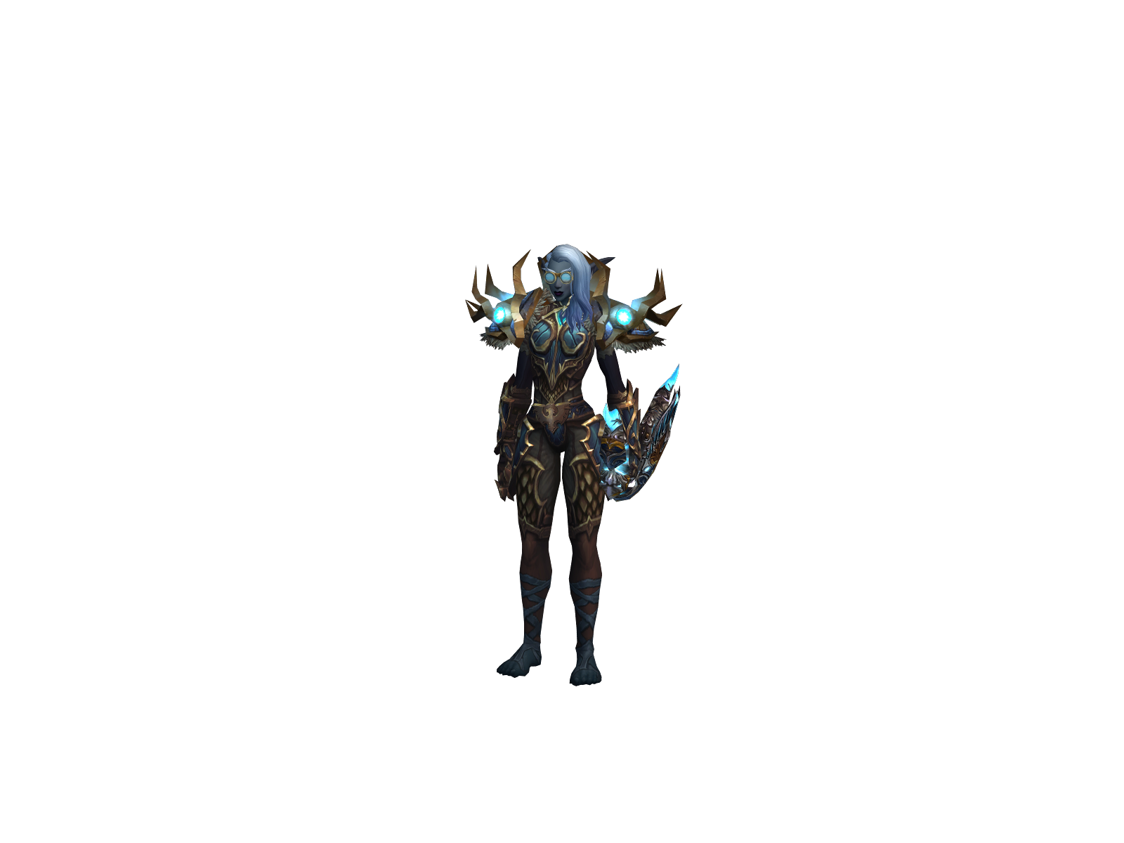 Bloodmix 3D character render