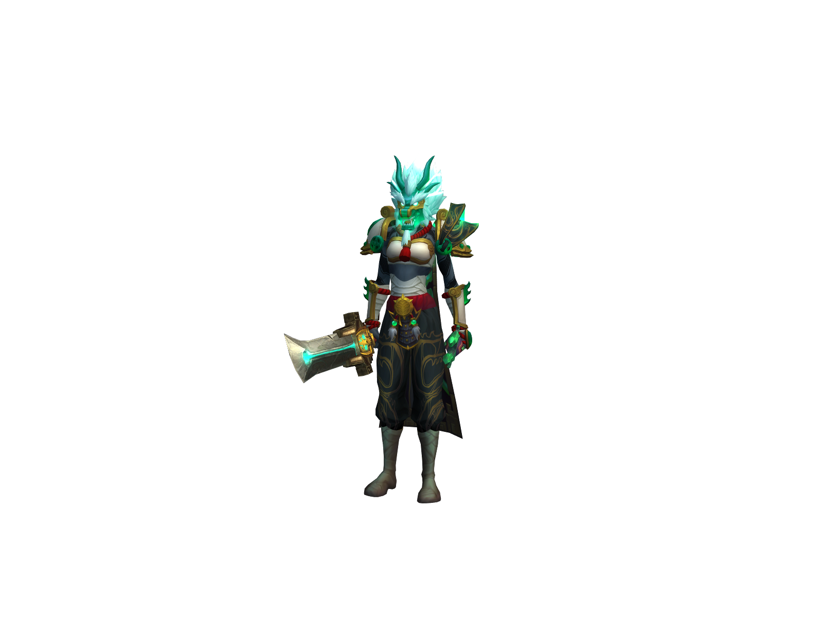 Yokuu 3D character render