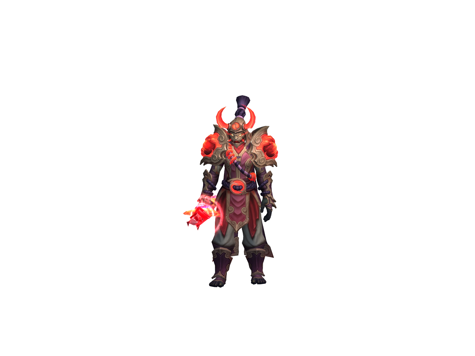 Fisthead 3D character render