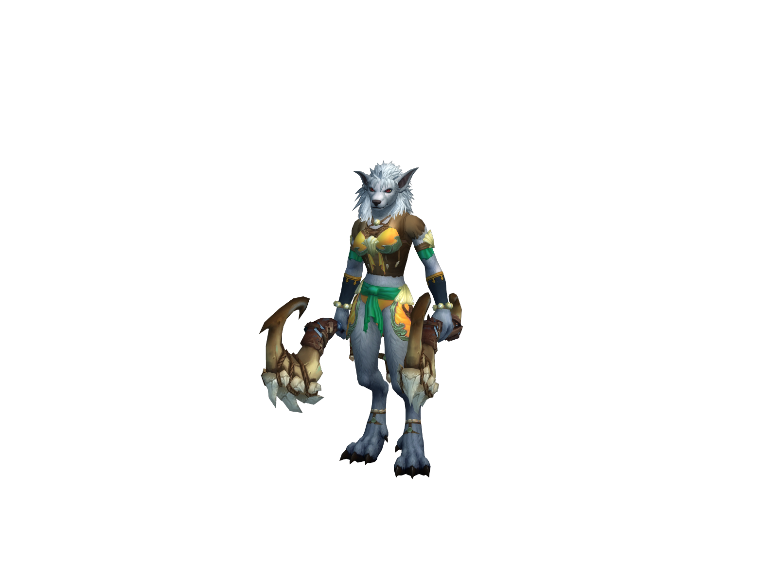 Vestiane 3D character render