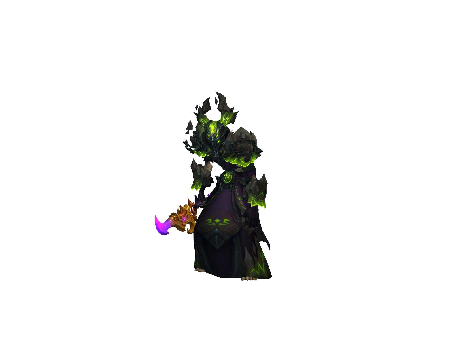 Moldypp 3D character render
