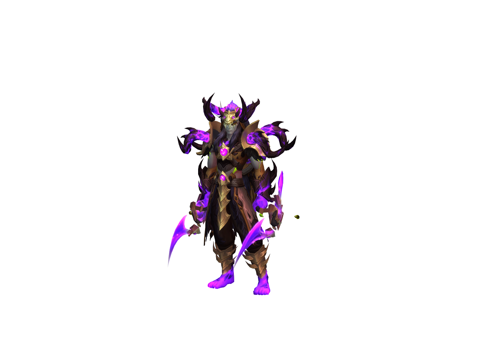 Shakryn 3D character render