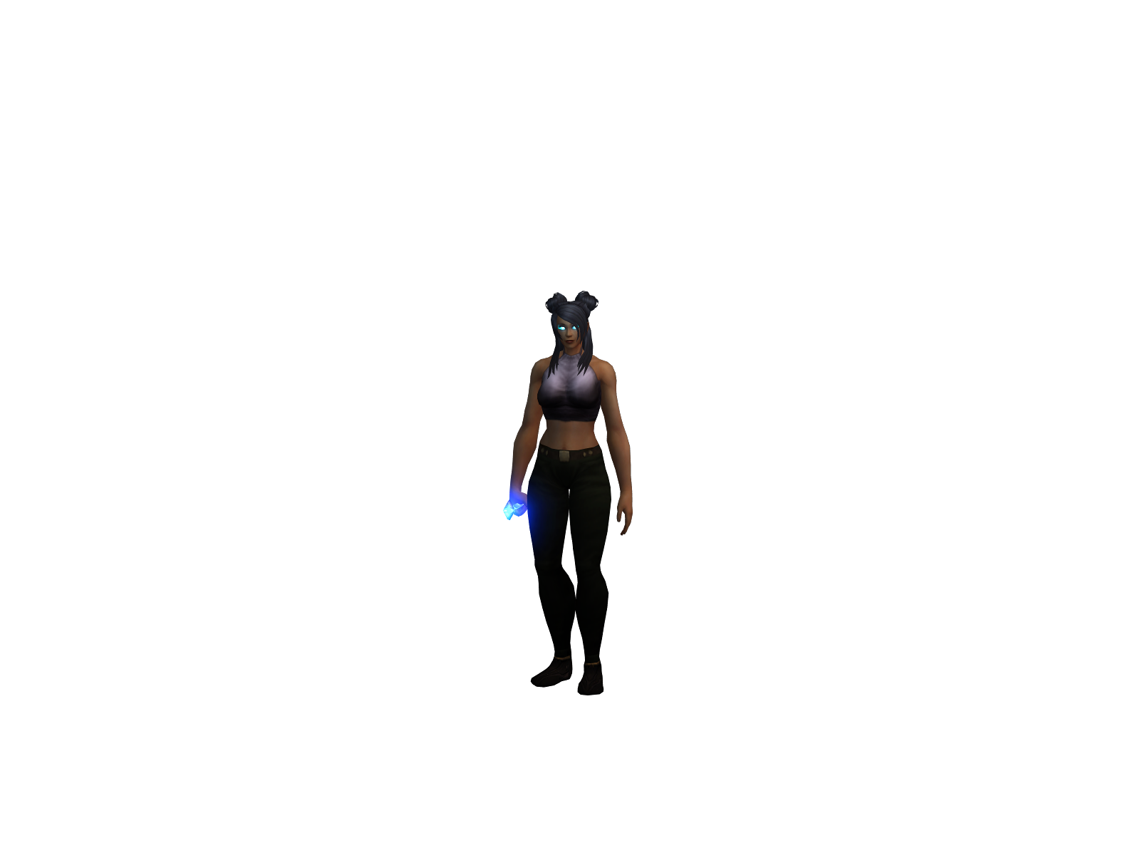Rosaline 3D character render