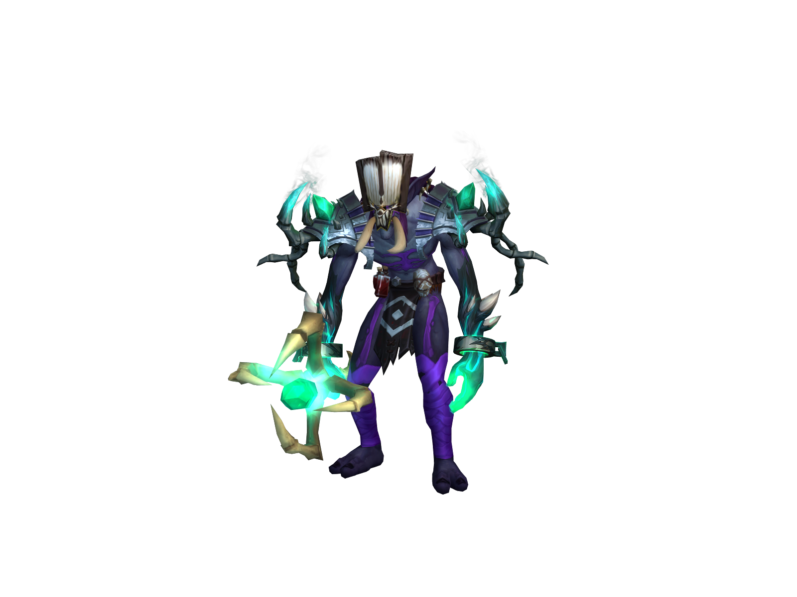 Zalazayyne 3D character render
