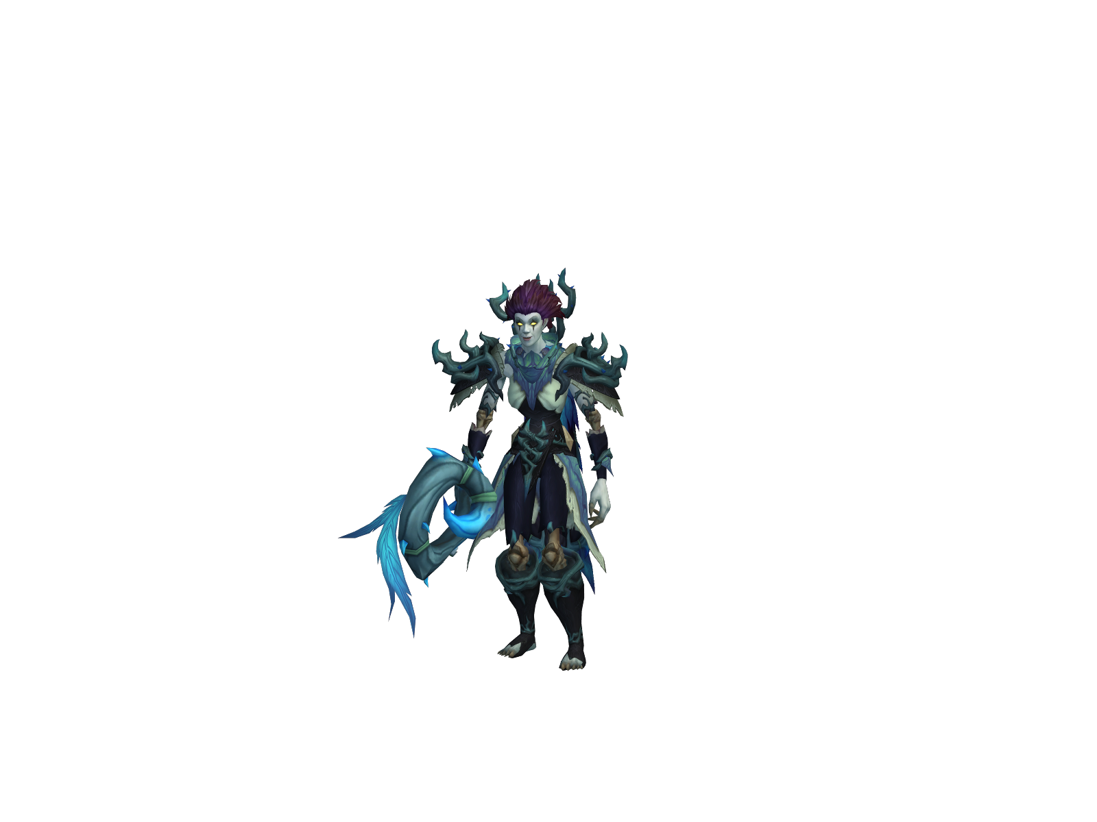 Mflay 3D character render