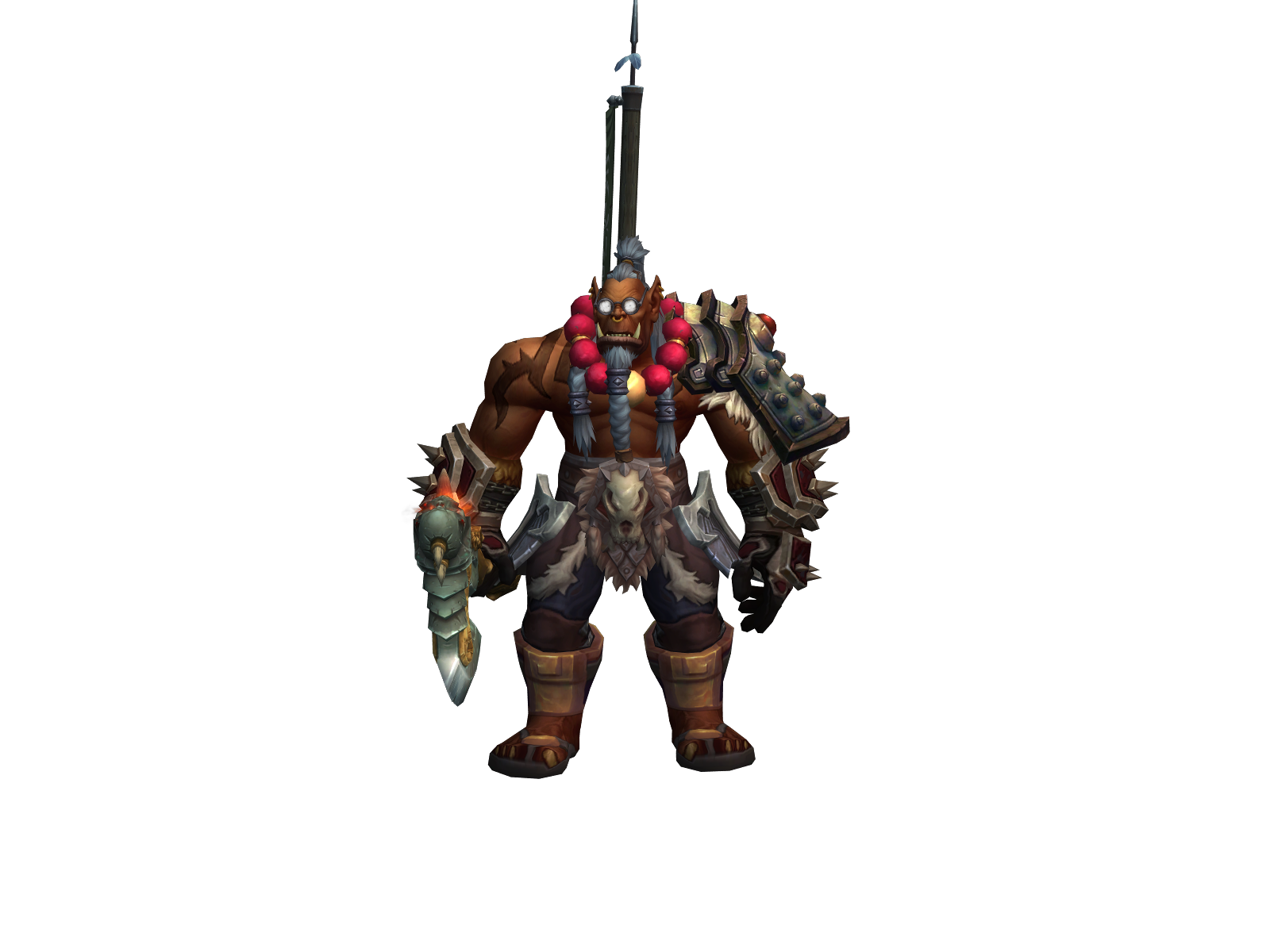Brade 3D character render