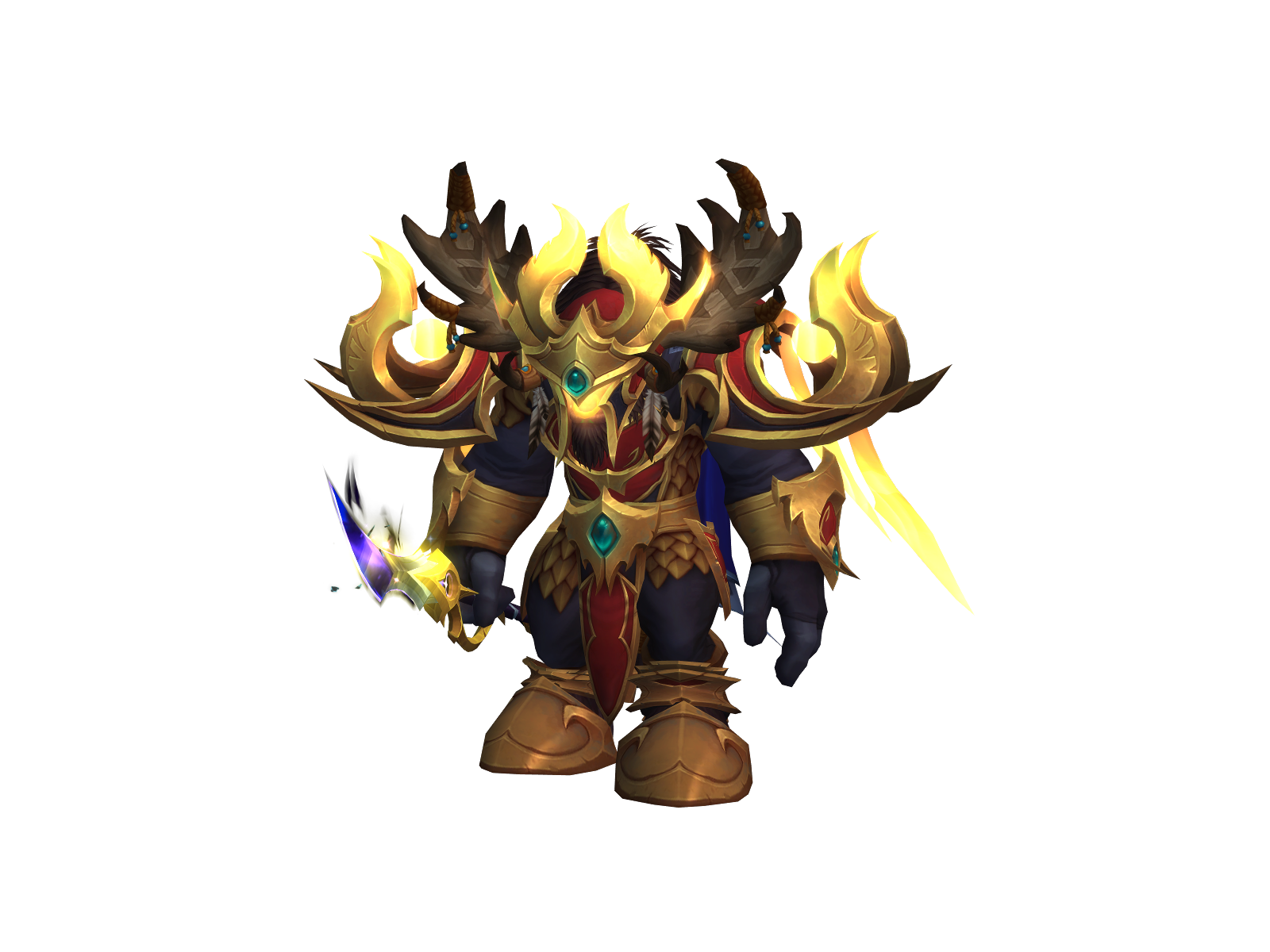 Wraithcte 3D character render