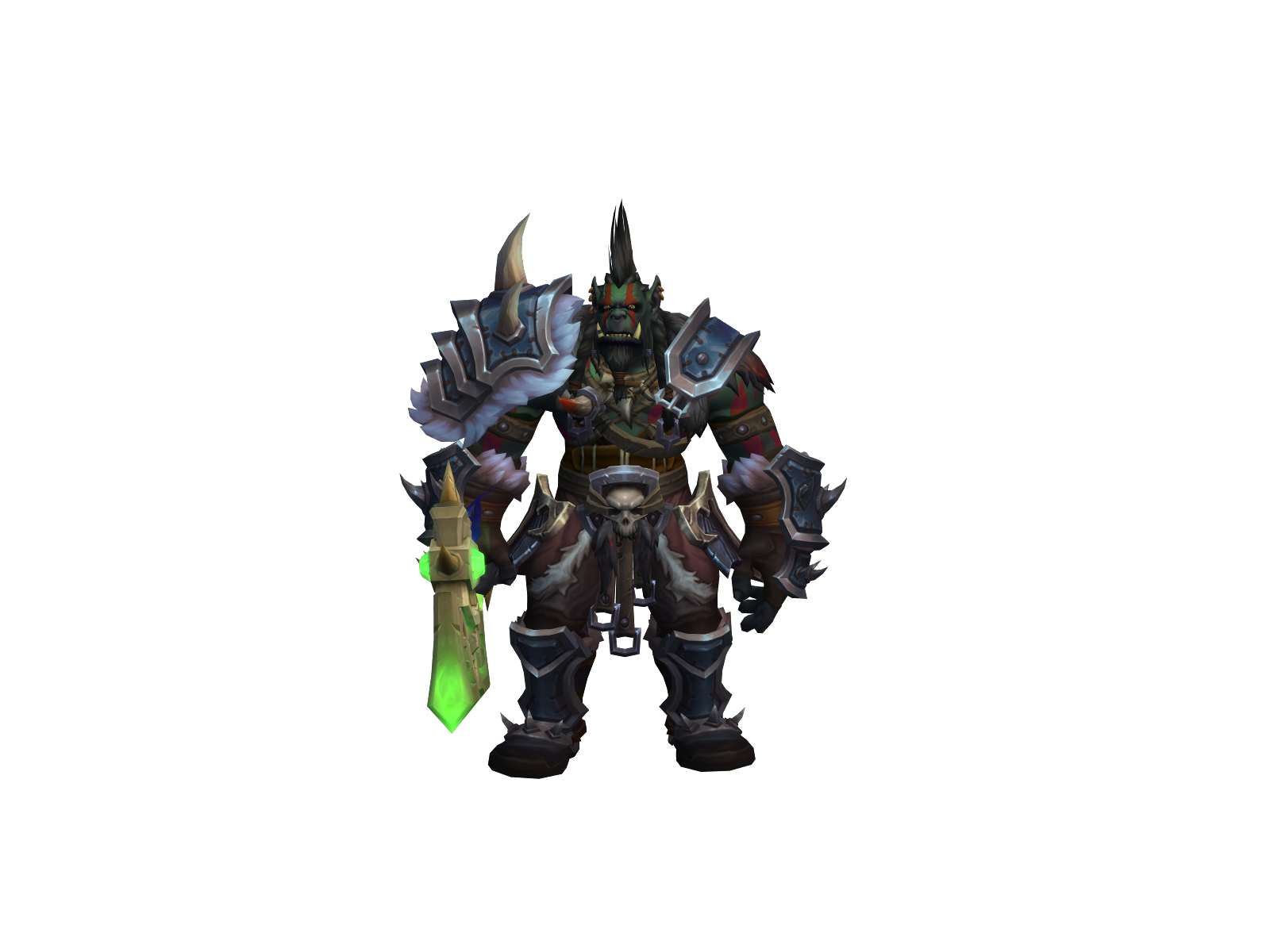 Blackntall 3D character render
