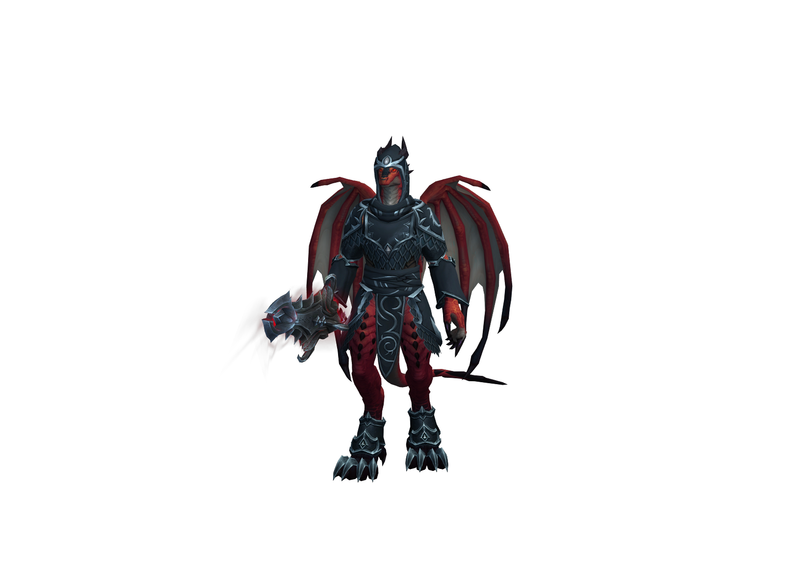 Sated 3D character render