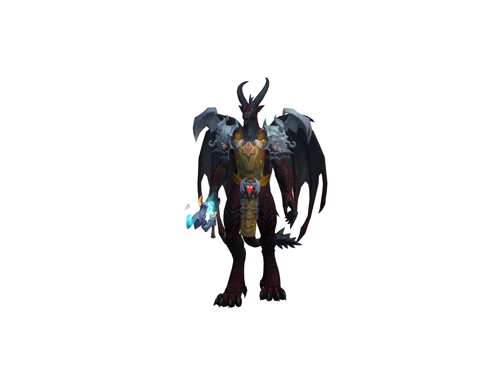 Morgoth 3D character render