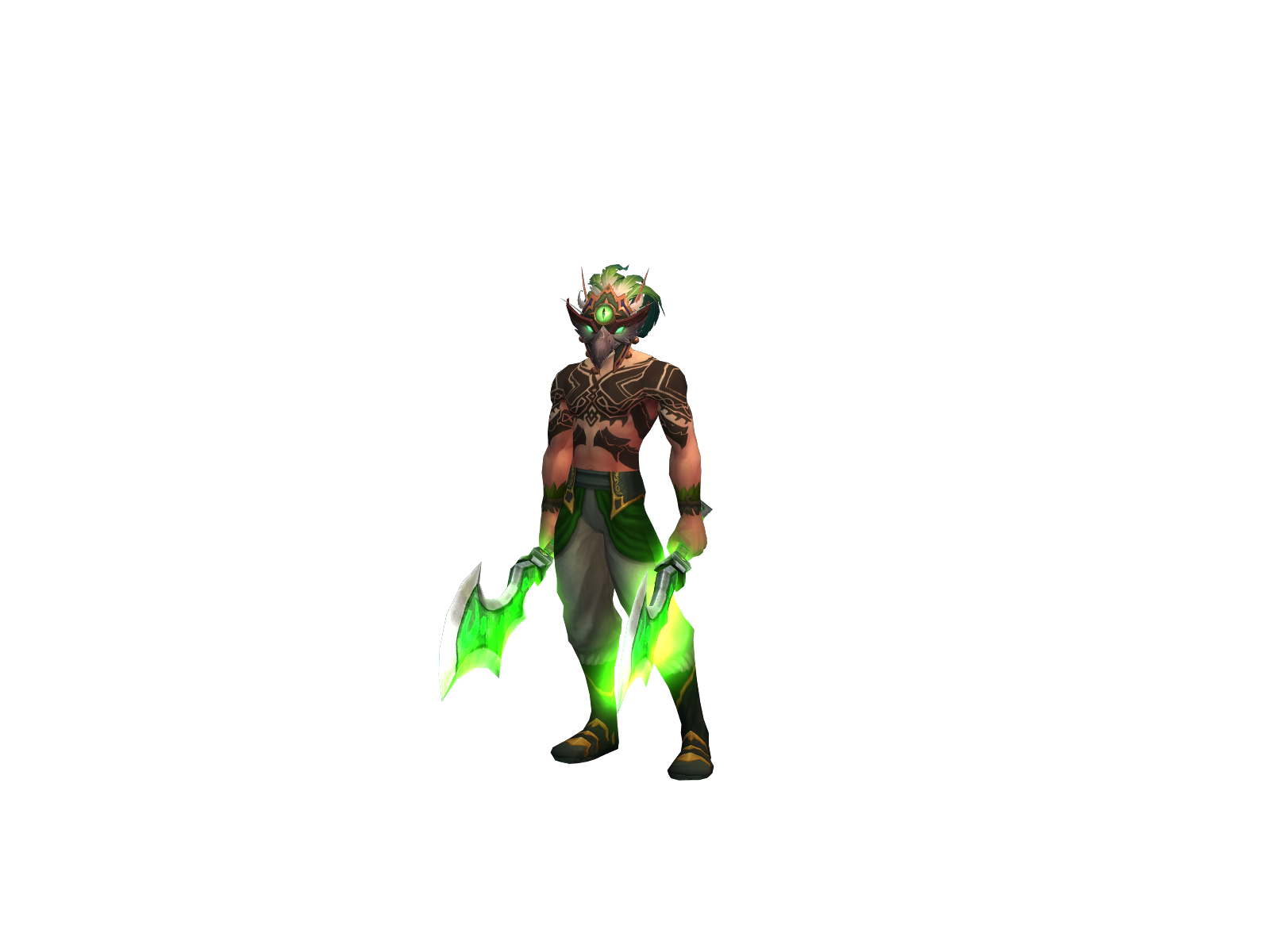 Melee 3D character render