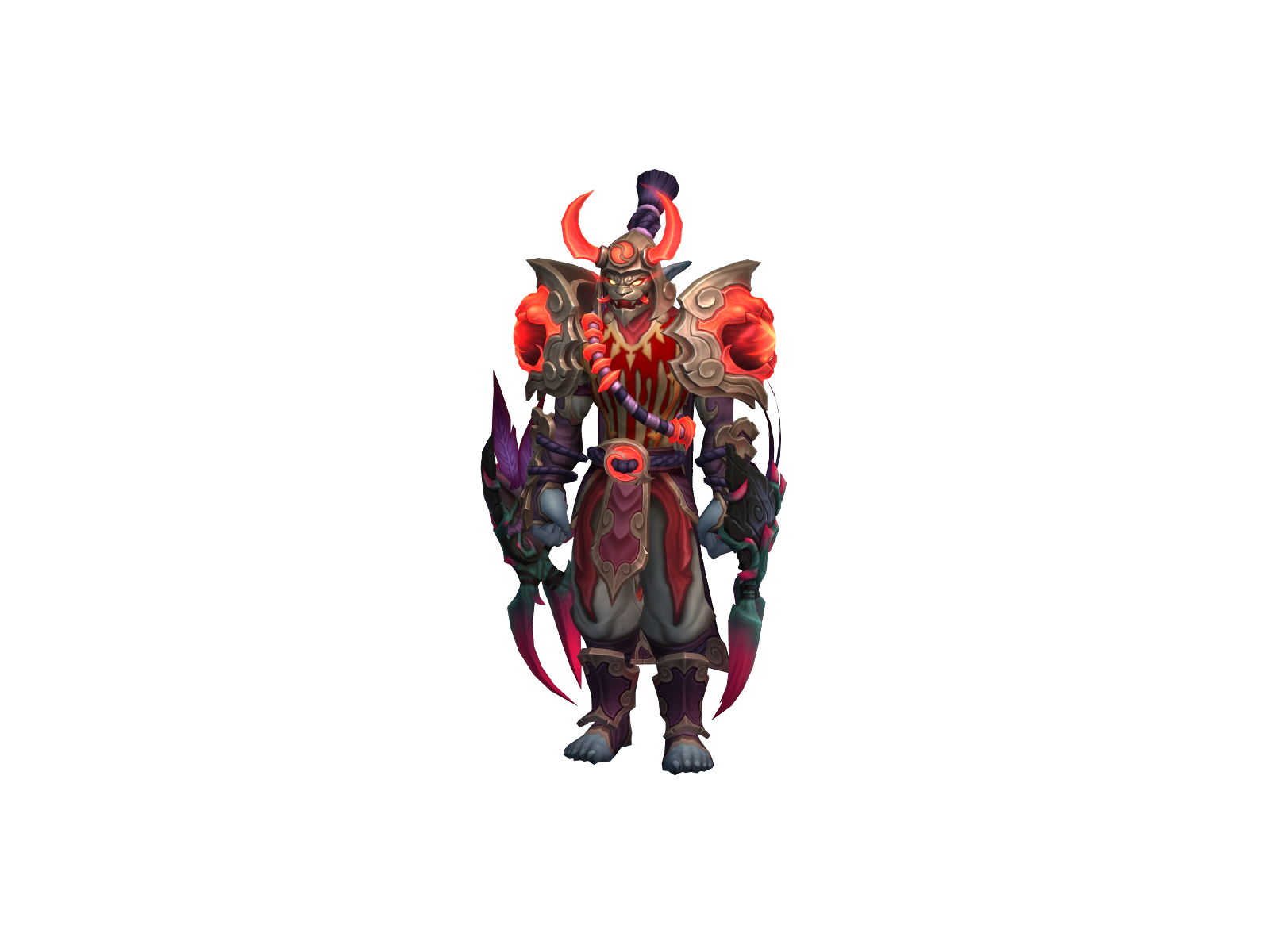 Crossphire 3D character render
