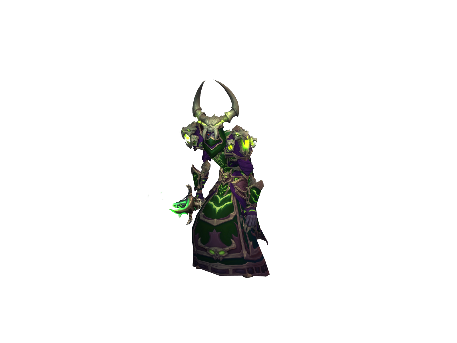 Trynelock 3D character render