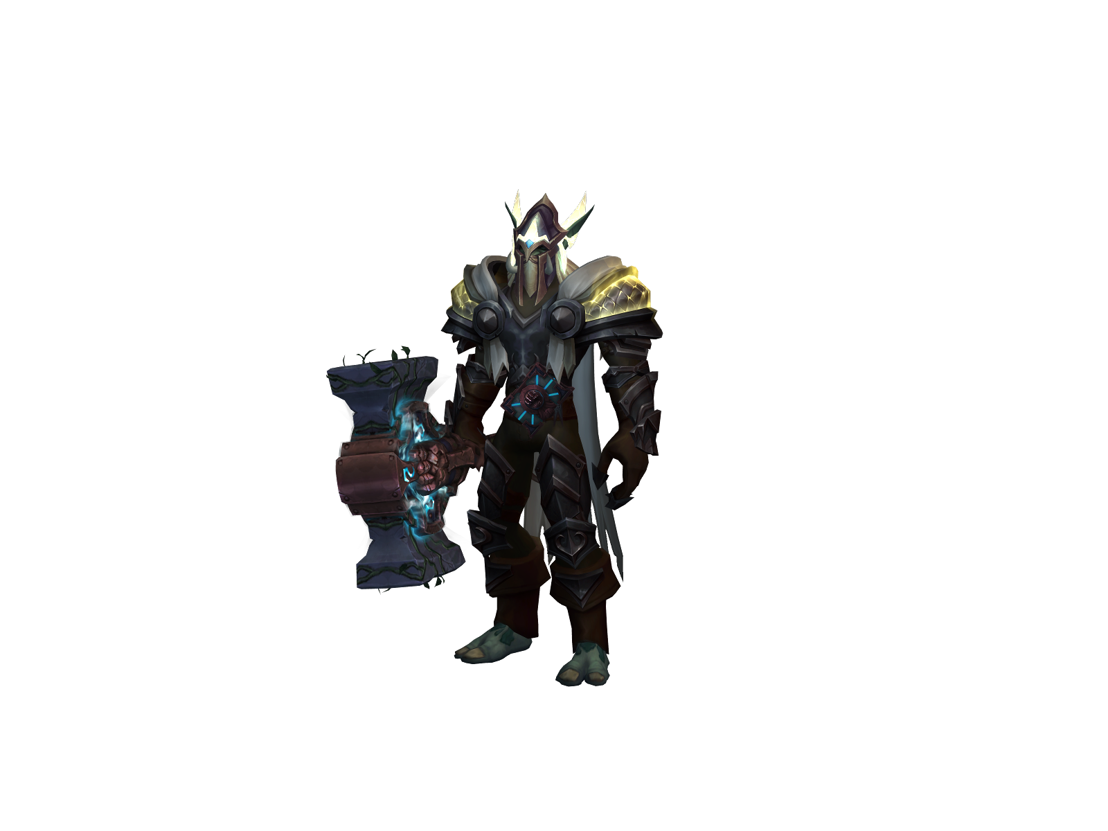 Datah 3D character render