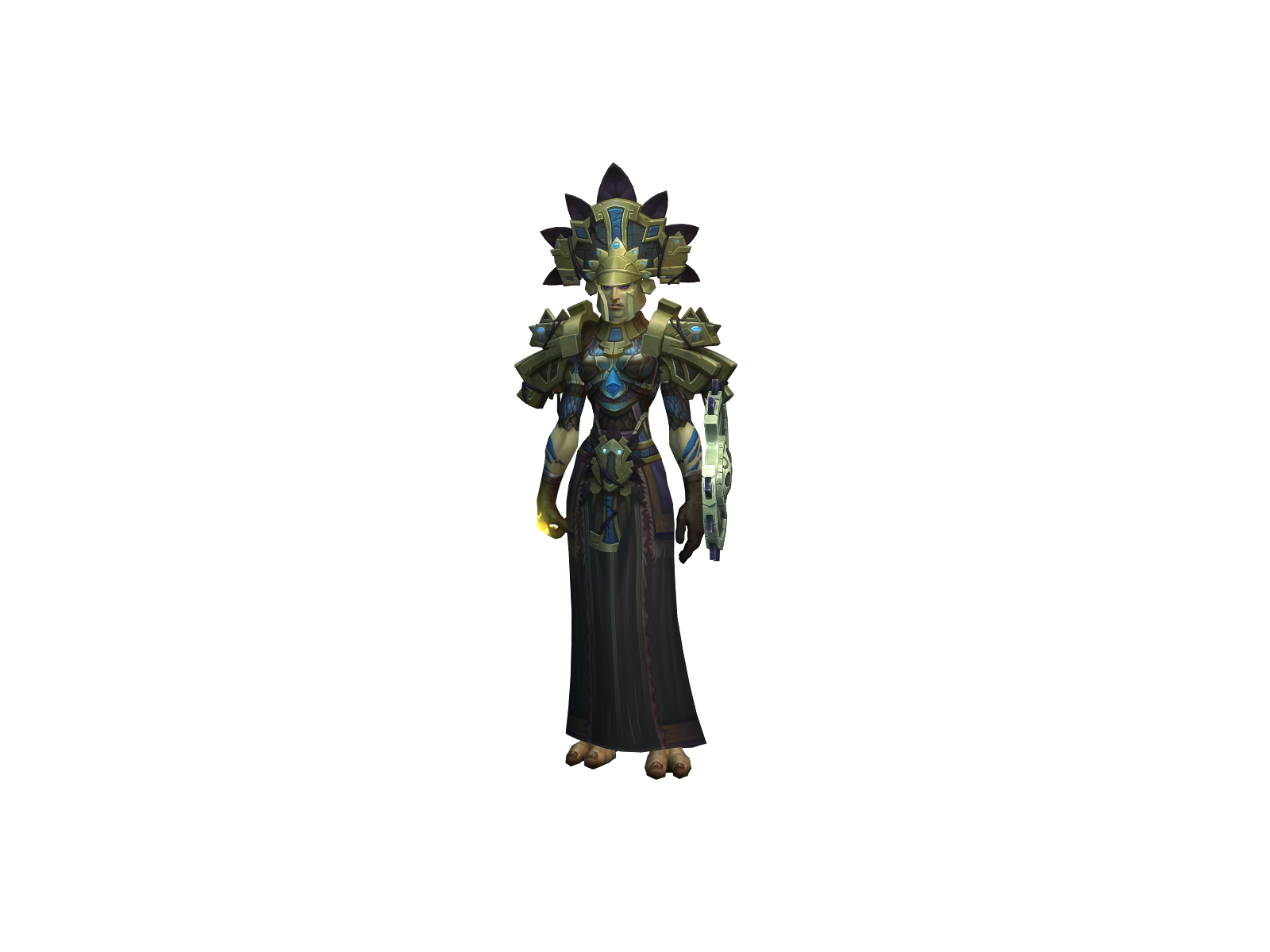 Shakiria 3D character render