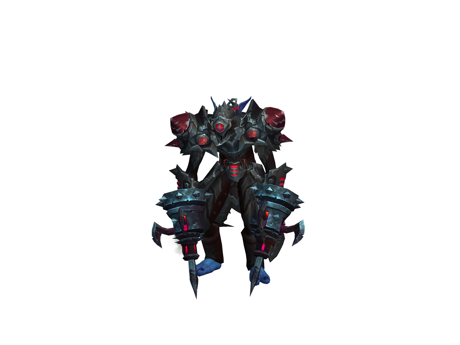 Purge 3D character render