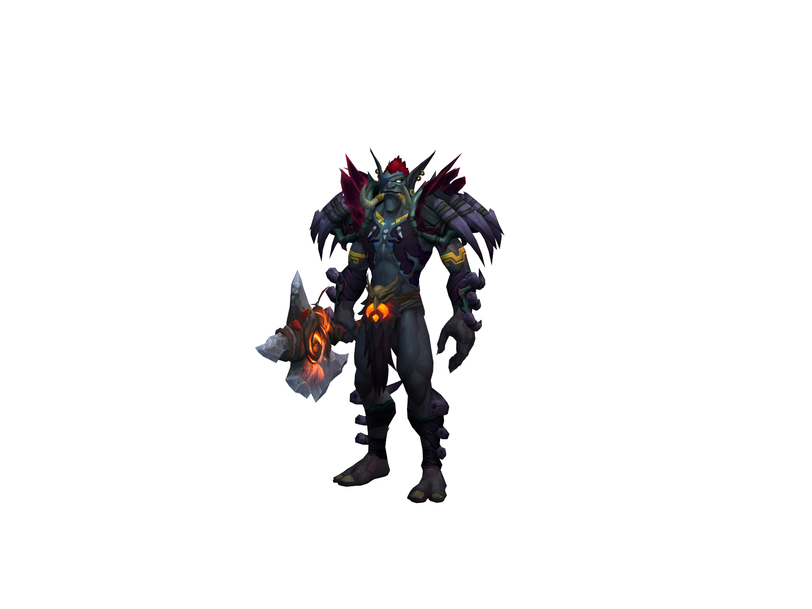 Thedruid 3D character render