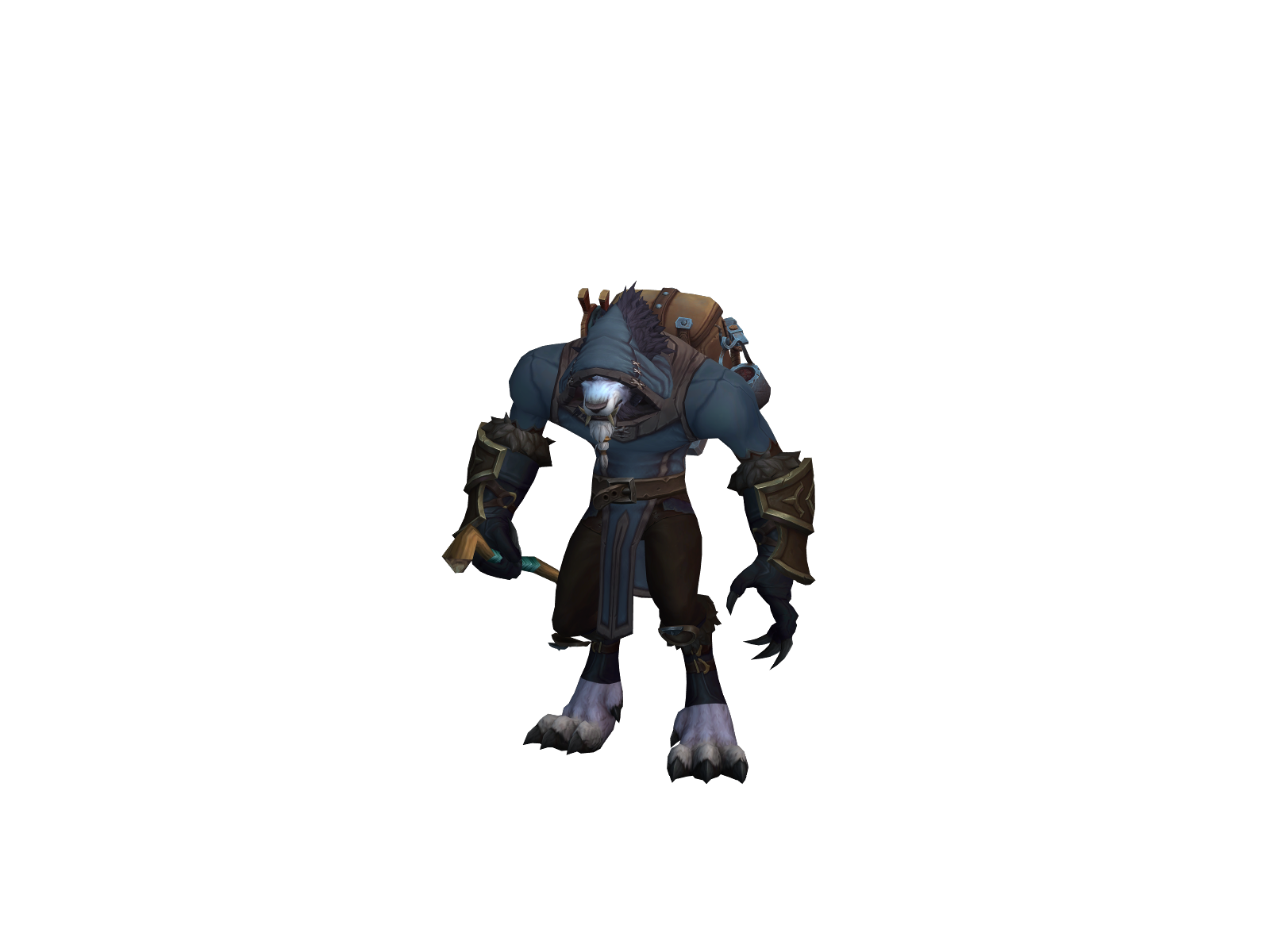 Aralgi 3D character render