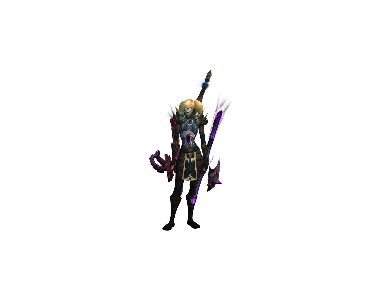 Buschlite 3D character render
