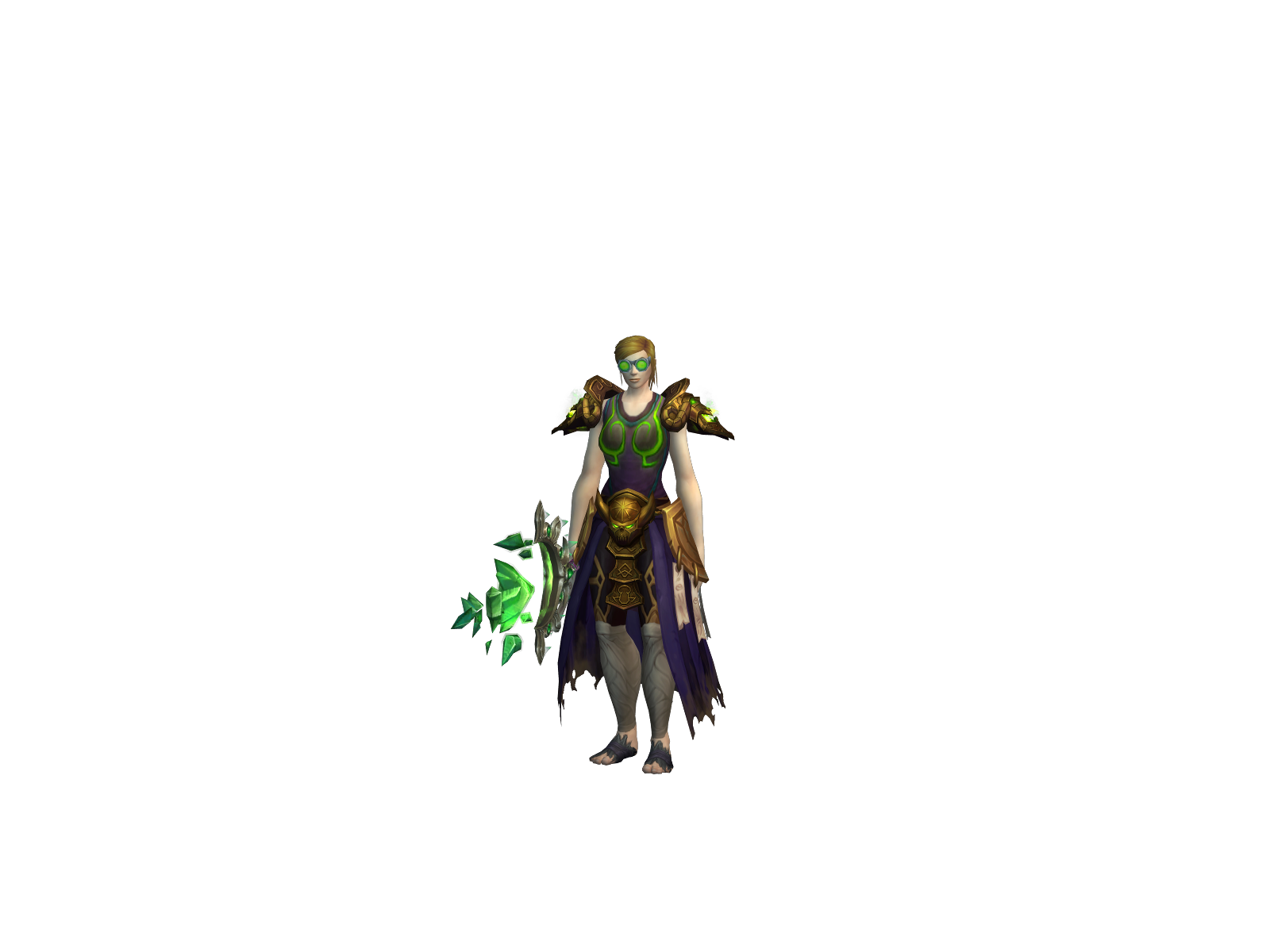 Çloud 3D character render