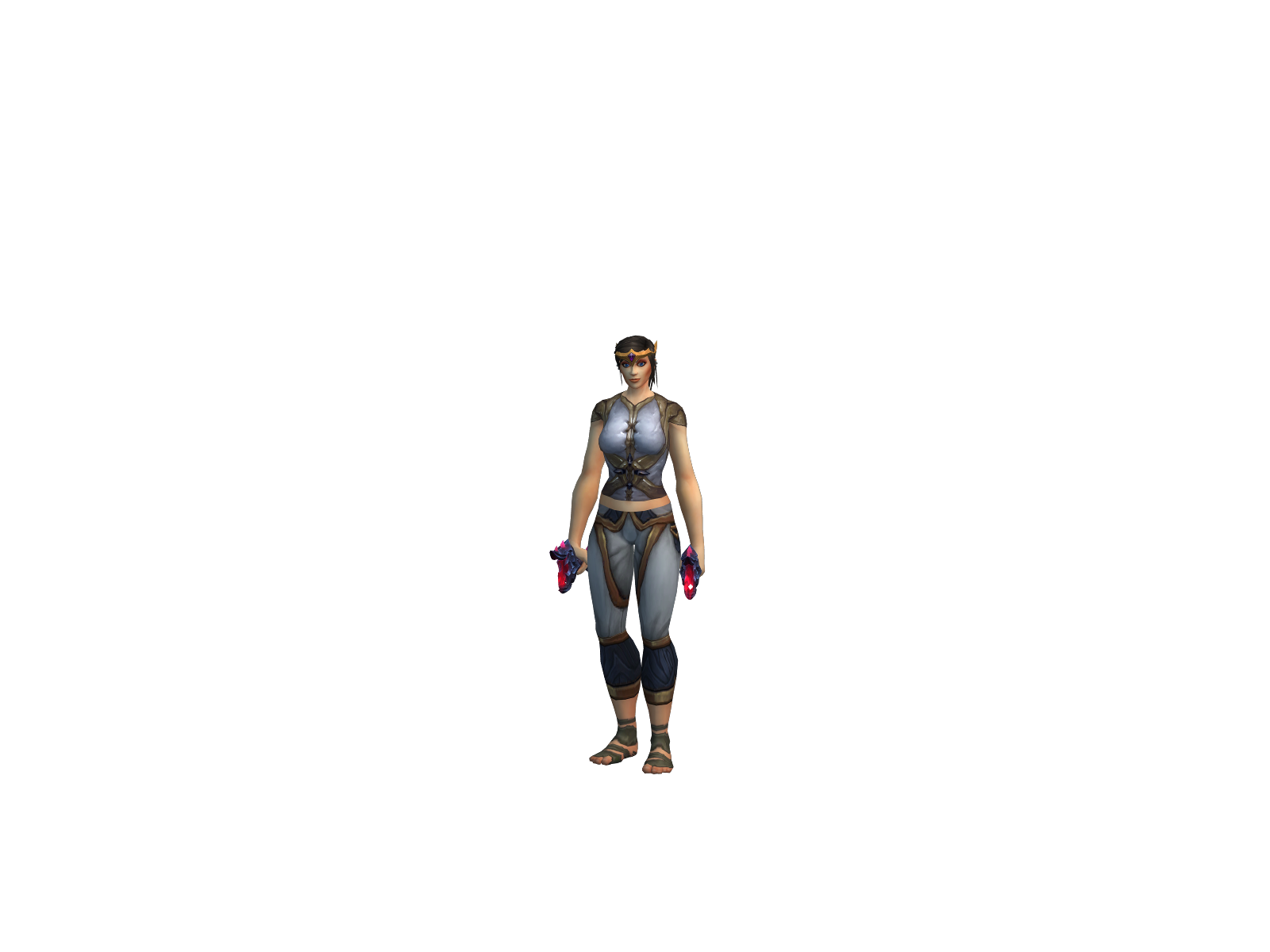 Gone 3D character render
