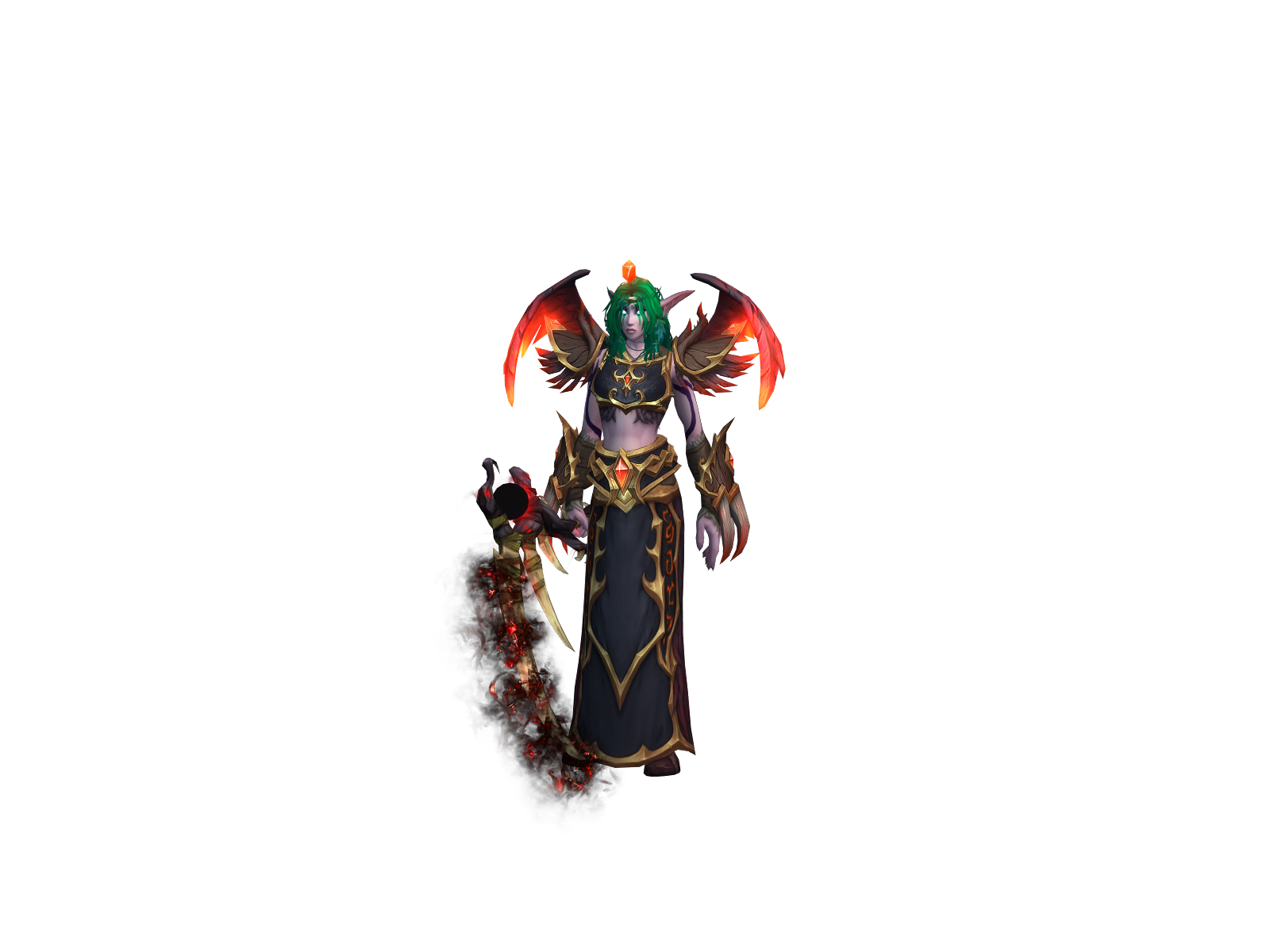 Zaltana 3D character render